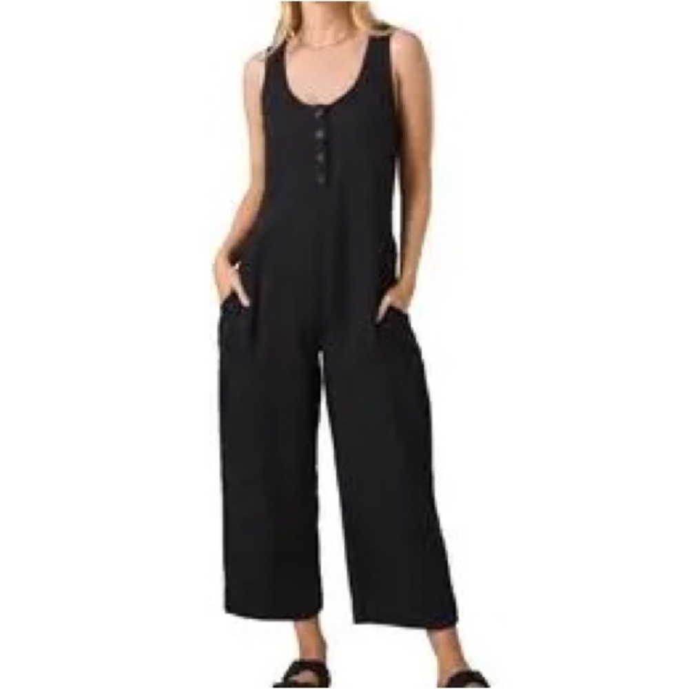 Prana Seakissed Jumpsuit Black